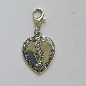 VIRGIN MARY Charms miraculous zipper charms pull